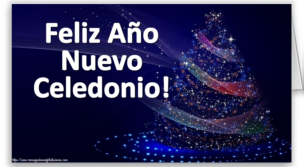 Felicitaciones de Año Nuevo - Feliz Año Nuevo Celedonio!