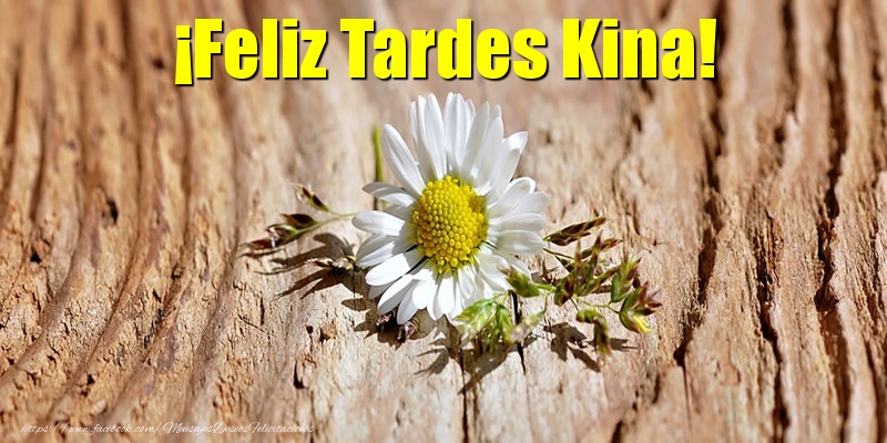 Felicitaciones de buenas tardes - ¡Feliz Tardes Kina!