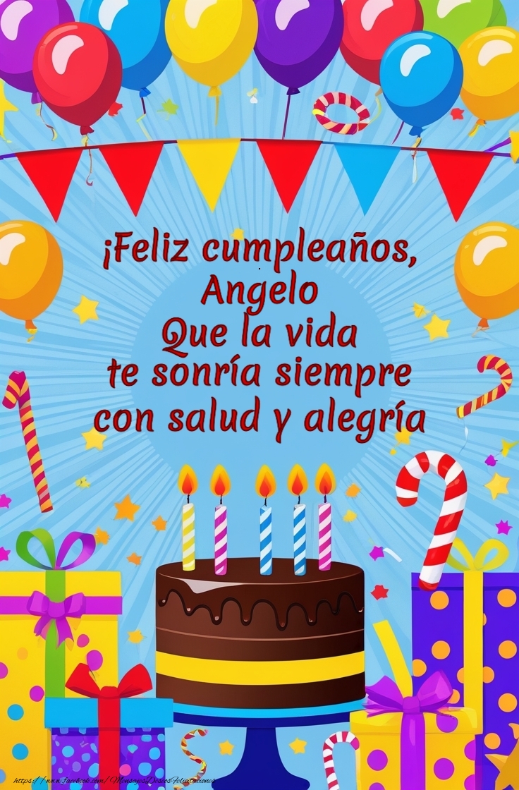 Felicitaciones de cumpleaños - Globos & Tartas | Felicitare de la multi ani