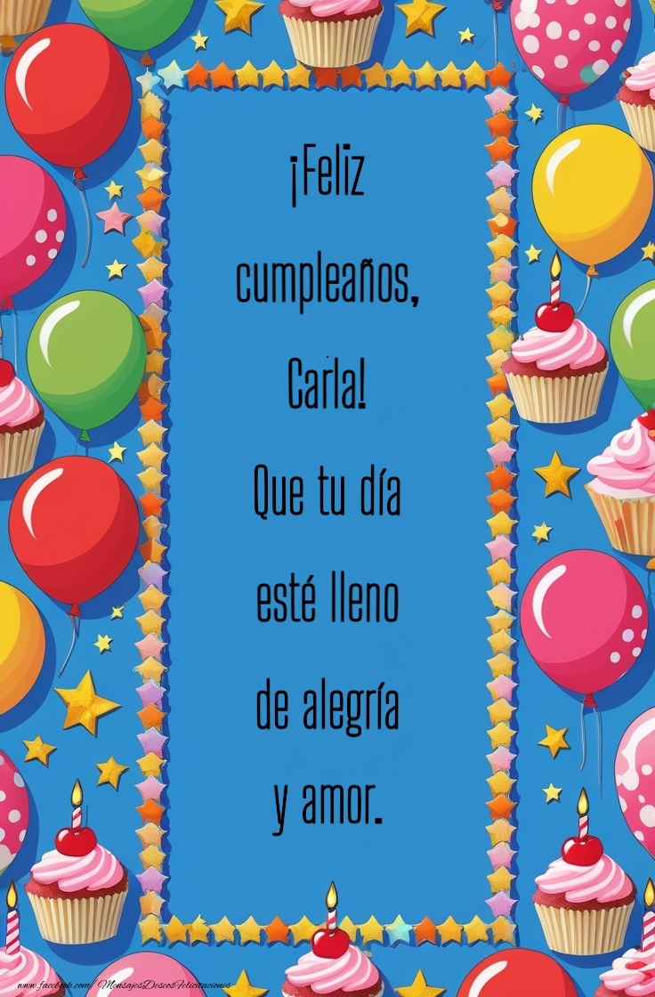 Felicitaciones de cumpleaños - Tarjeta de felicitación personalizada con nombre