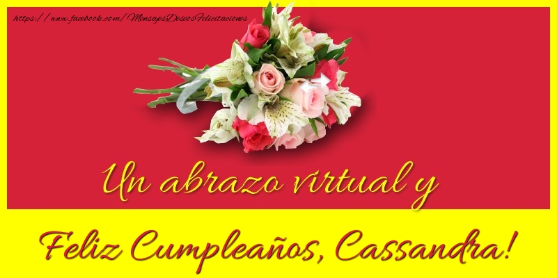 Felicitaciones de cumpleaños - Feliz Cumpleaños, Cassandra!