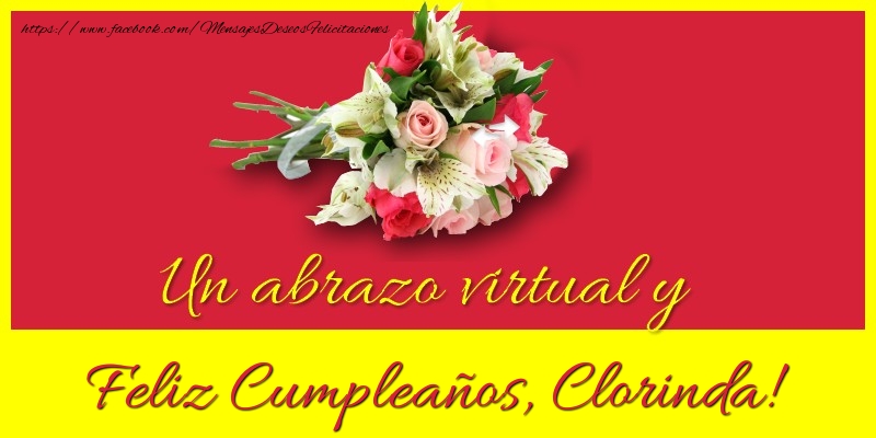 Felicitaciones de cumpleaños - Feliz Cumpleaños, Clorinda!