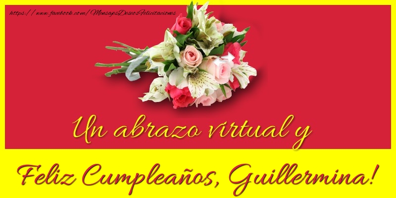 Felicitaciones de cumpleaños - Feliz Cumpleaños, Guillermina!