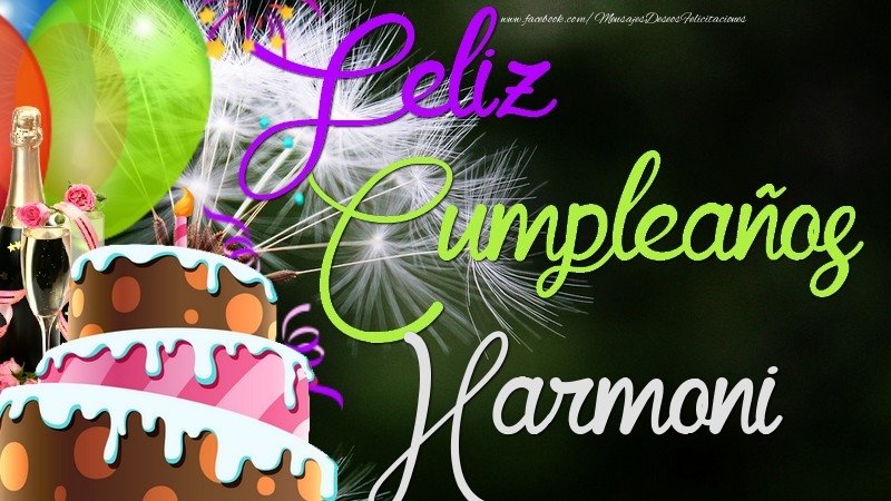 Felicitaciones de cumpleaños - Champán & Globos & Tartas & Hombres | Feliz Cumpleaños, Harmoni