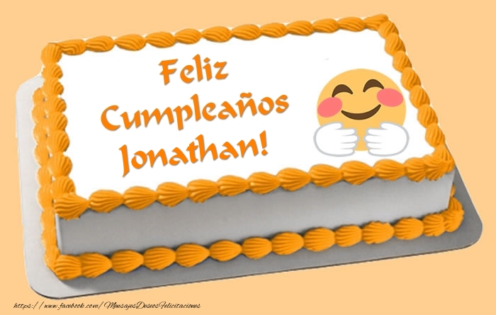 Felicitaciones de cumpleaños - Tartas | Tarta Feliz Cumpleaños Jonathan!