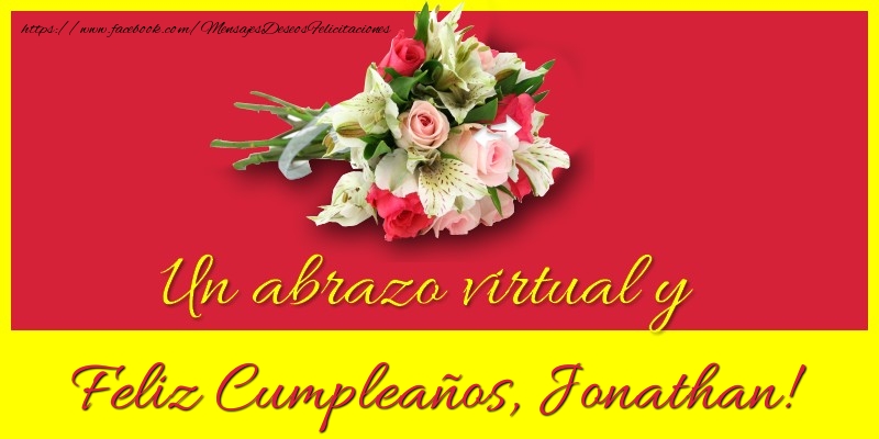 Felicitaciones de cumpleaños - Feliz Cumpleaños, Jonathan!