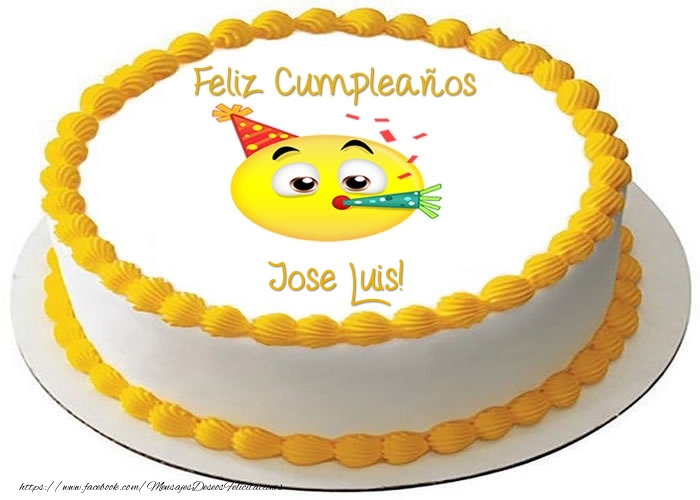 Felicitaciones de cumpleaños - Tartas | Tarta Feliz Cumpleaños Jose Luis!