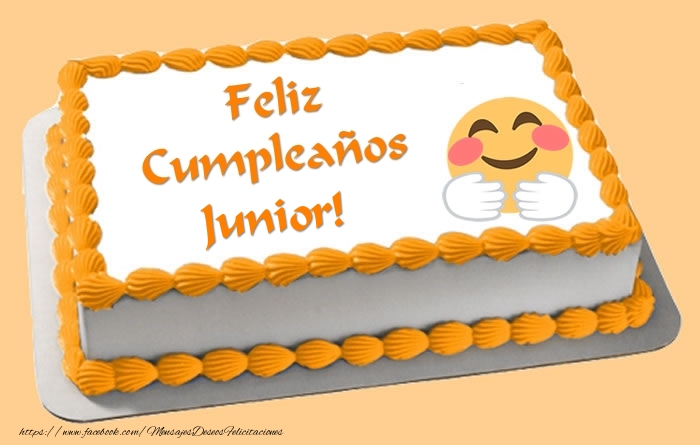 Felicitaciones de cumpleaños - Tartas | Tarta Feliz Cumpleaños Junior!
