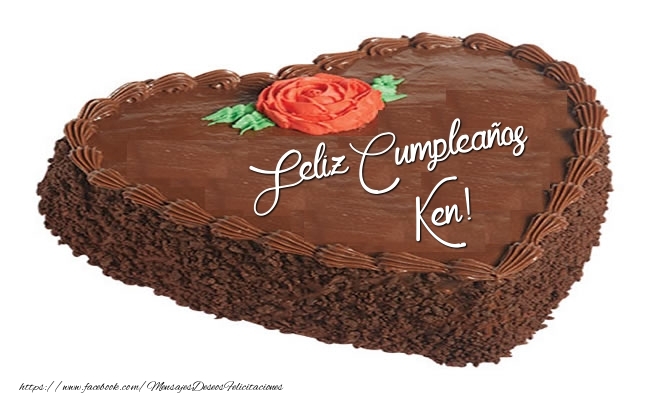 Felicitaciones de cumpleaños - Tarta Feliz Cumpleaños Ken!