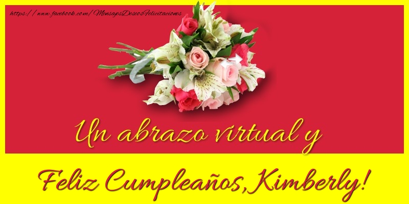 Felicitaciones de cumpleaños - Feliz Cumpleaños, Kimberly!
