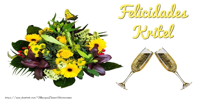 Felicitaciones de cumpleaños - Felicidades Kritel