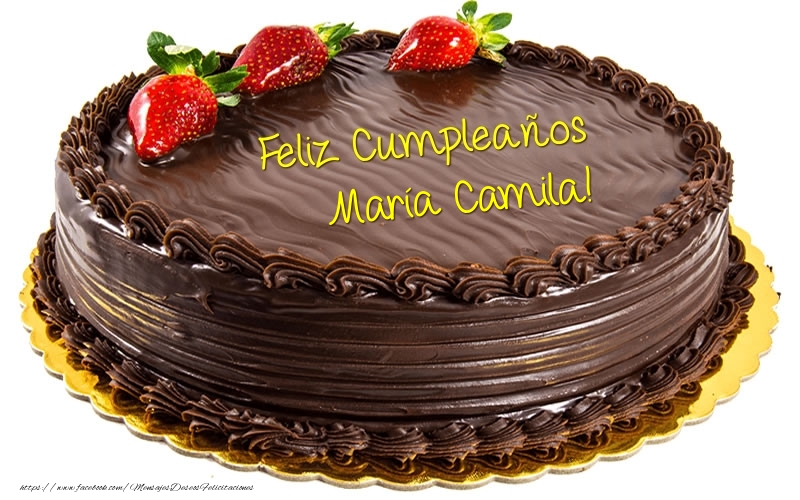 Felicitaciones de cumpleaños - Feliz Cumpleaños María Camila!