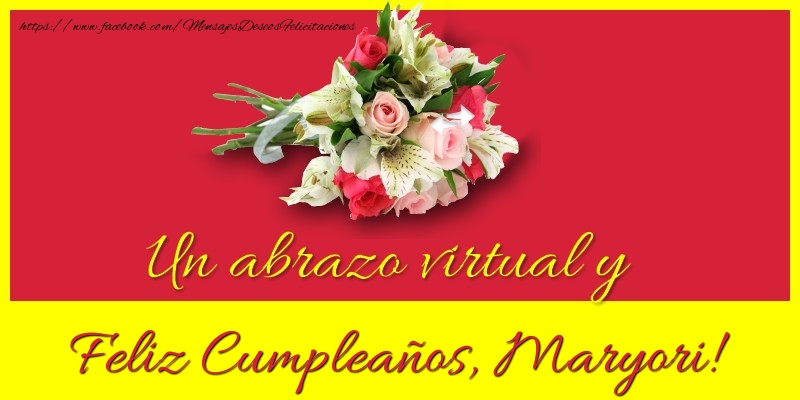 Felicitaciones de cumpleaños - Feliz Cumpleaños, Maryori!
