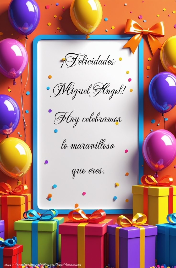 Felicitaciones de cumpleaños - Felicidades