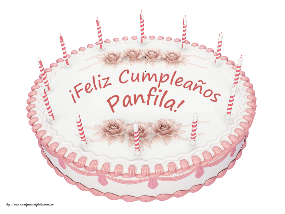 Felicitaciones de cumpleaños -  ¡Feliz Cumpleaños Panfila! - Tartas