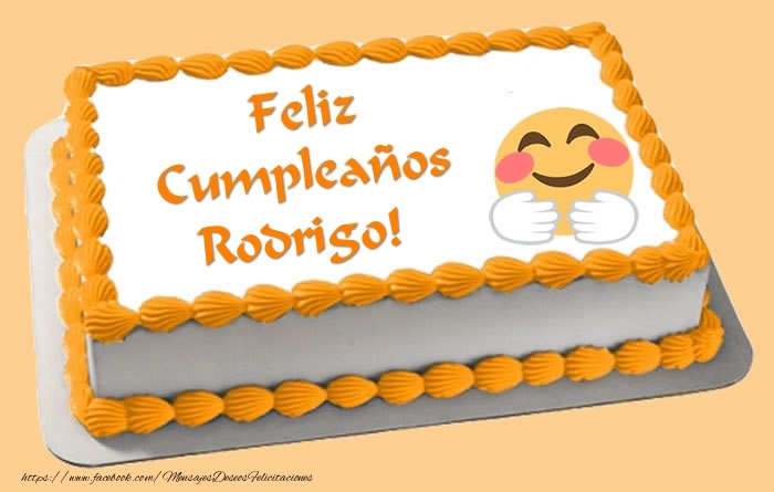 Felicitaciones de cumpleaños - Tartas | Tarta Feliz Cumpleaños Rodrigo!