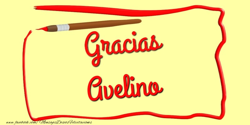 Felicitaciones de gracias - Mensajes | Gracias Avelino