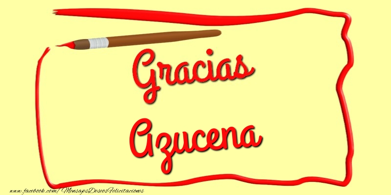 Felicitaciones de gracias - Mensajes | Gracias Azucena