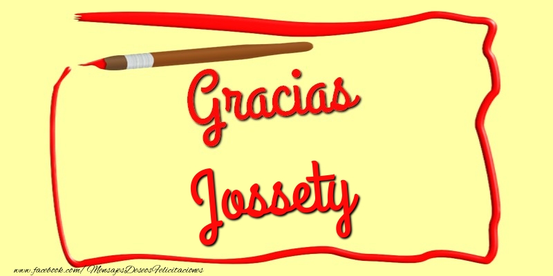 Felicitaciones de gracias - Mensajes | Gracias Jossety