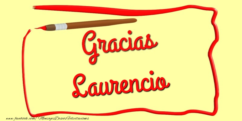 Felicitaciones de gracias - Mensajes | Gracias Laurencio