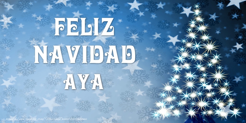 Felicitaciones de Navidad - Árbol De Navidad | Feliz Navidad Aya
