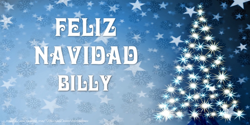 Felicitaciones de Navidad - Feliz Navidad Billy