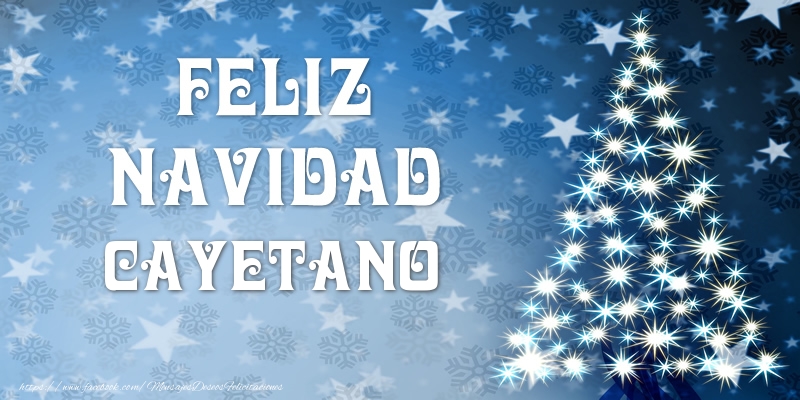 Felicitaciones de Navidad - Árbol De Navidad | Feliz Navidad Cayetano