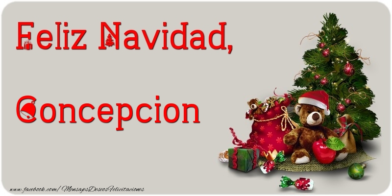 Felicitaciones de Navidad - Árbol De Navidad | Feliz Navidad, Concepcion