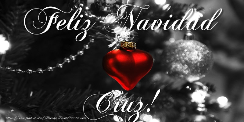 Felicitaciones de Navidad - Bolas De Navidad | Feliz Navidad Cruz!