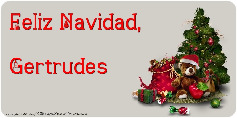 Felicitaciones de Navidad - Árbol De Navidad | Feliz Navidad, Gertrudes