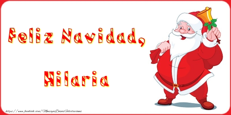 Felicitaciones de Navidad - Papá Noel | Feliz Navidad, Hilaria