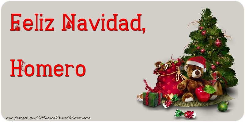 Felicitaciones de Navidad - Árbol De Navidad | Feliz Navidad, Homero