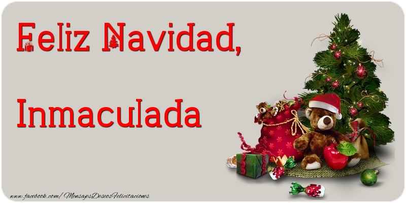 Felicitaciones de Navidad - Árbol De Navidad | Feliz Navidad, Inmaculada
