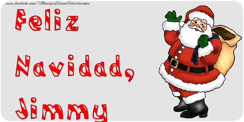 Felicitaciones de Navidad - Feliz Navidad, Jimmy
