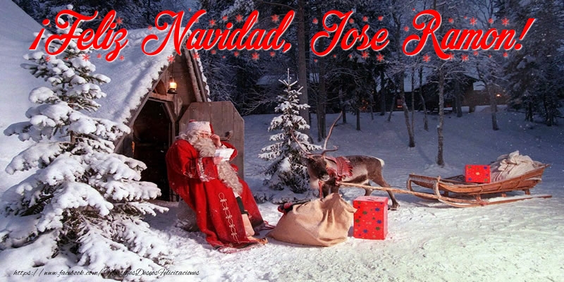 Felicitaciones de Navidad - ¡Feliz Navidad, Jose Ramon!
