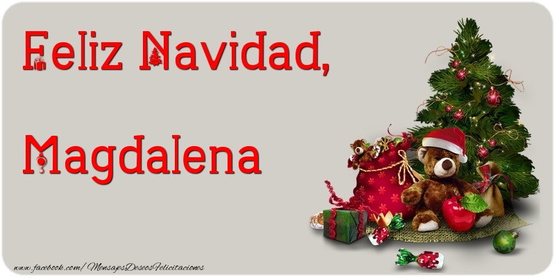 Felicitaciones de Navidad - Árbol De Navidad | Feliz Navidad, Magdalena