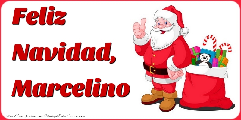 Felicitaciones de Navidad - Papá Noel & Regalo | Feliz Navidad, Marcelino