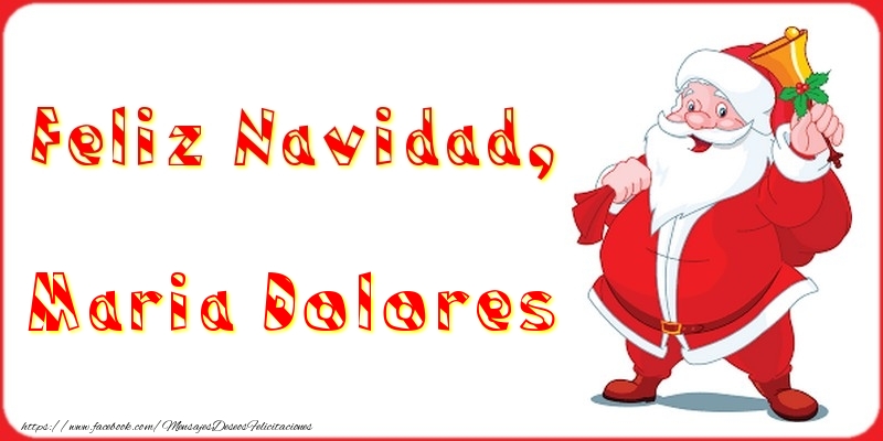 Felicitaciones de Navidad - Papá Noel | Feliz Navidad, Maria Dolores