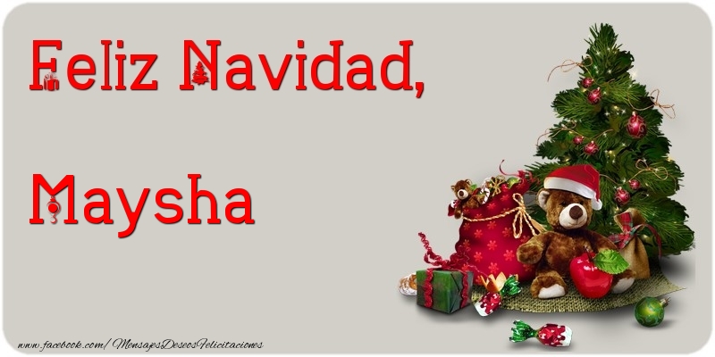 Felicitaciones de Navidad - Árbol De Navidad | Feliz Navidad, Maysha