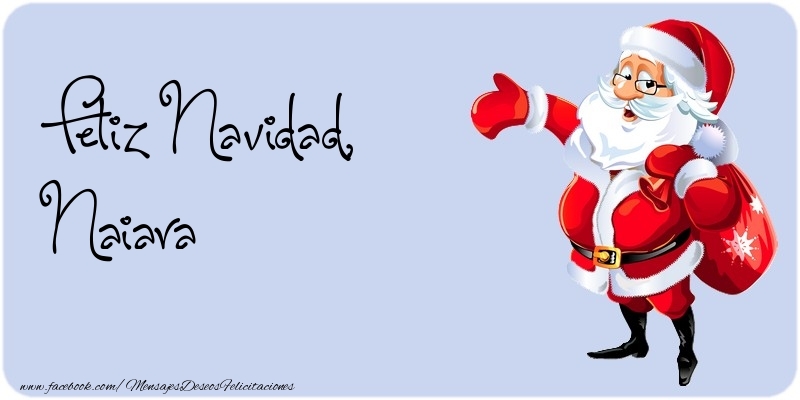 Felicitaciones de Navidad - Feliz Navidad, Naiara