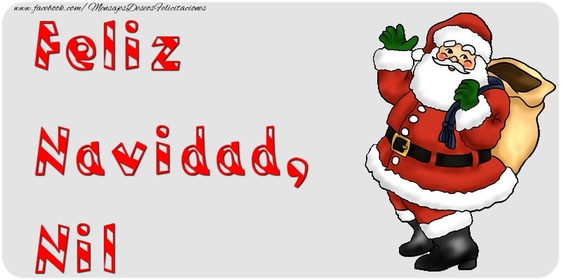 Felicitaciones de Navidad - Papá Noel | Feliz Navidad, Nil