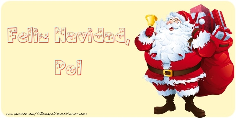 Felicitaciones de Navidad - Feliz Navidad, Pol