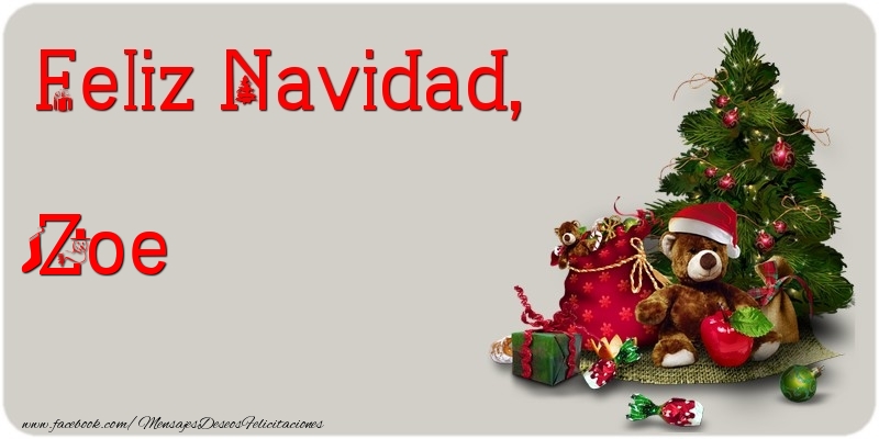 Felicitaciones de Navidad - Árbol De Navidad | Feliz Navidad, Zoe