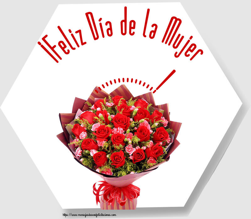 Felicitaciones Personalizadas para el día de la mujer - ¡Feliz Día de la Mujer ...!