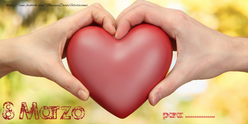 Felicitaciones Personalizadas para el día de la mujer - ...