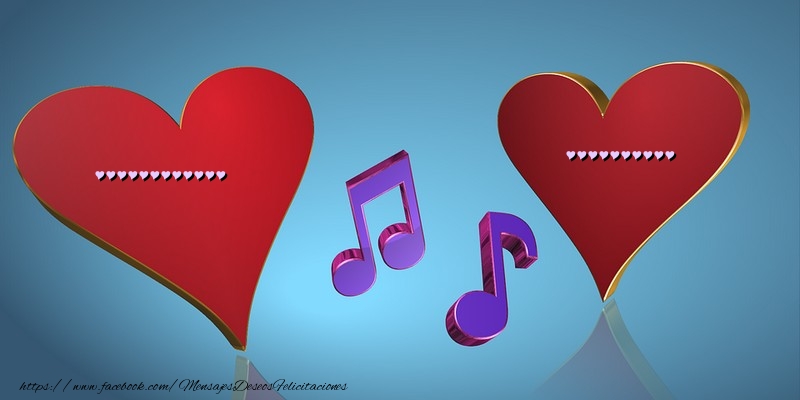 Felicitaciones Personalizadas de amor - ... ...