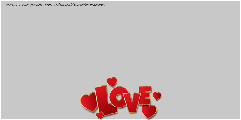 Felicitaciones Personalizadas de amor - I love you!