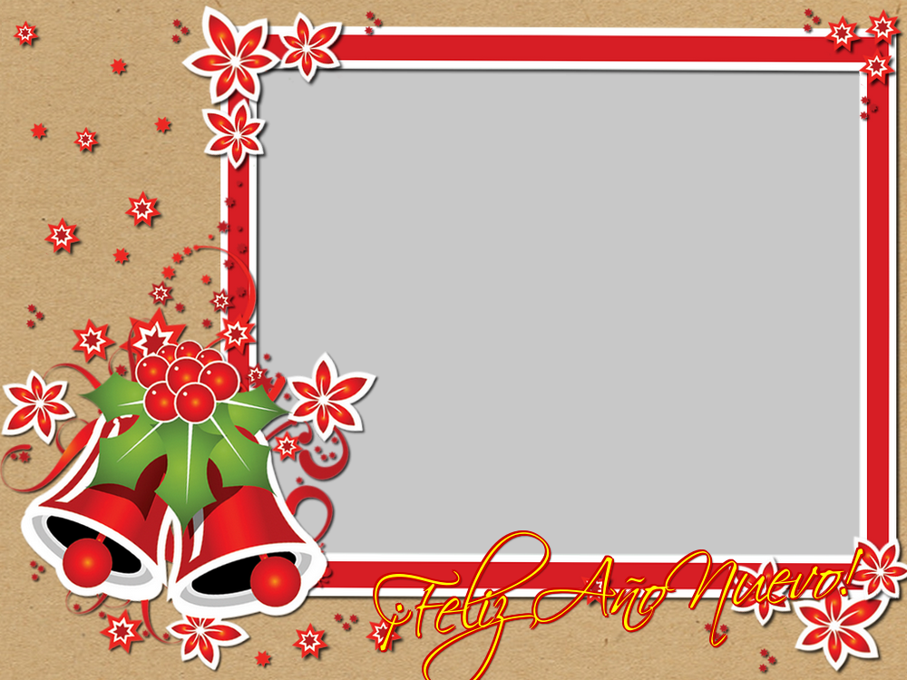 Felicitaciones Personalizadas de Año Nuevo - ¡Feliz Año Nuevo! - Marco de foto de Año Nuevo