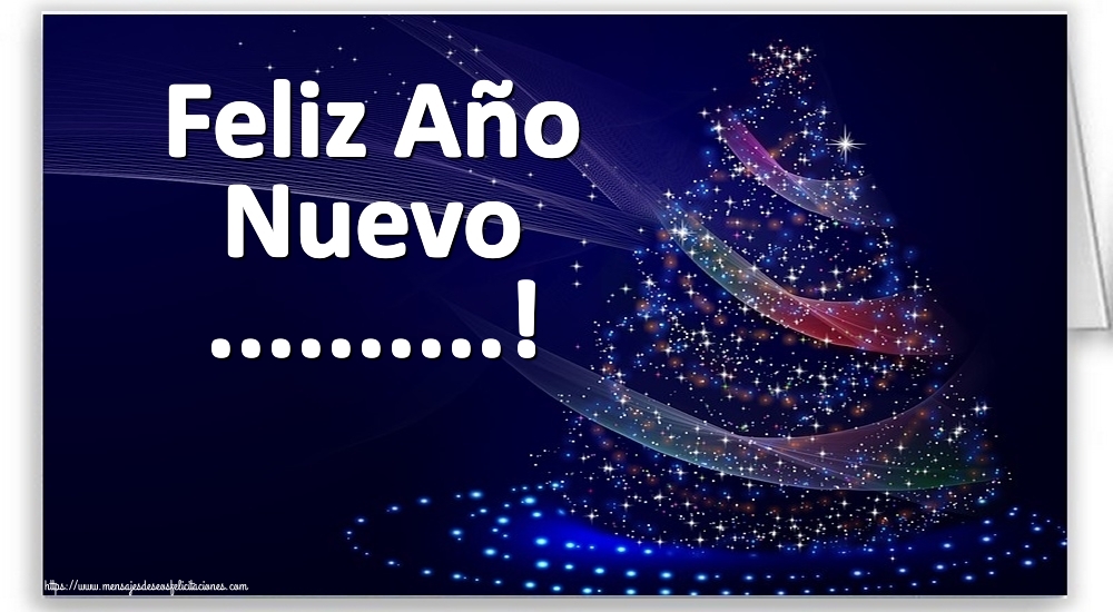 Felicitaciones Personalizadas de Año Nuevo - Feliz Año Nuevo ...!