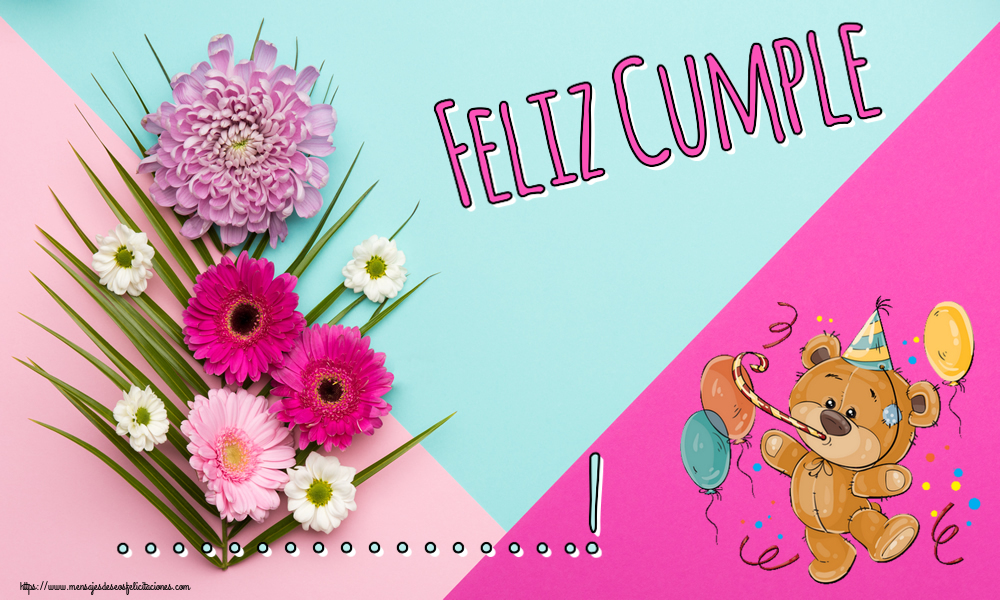 Felicitaciones Personalizadas de cumpleaños - Feliz Cumple ...!